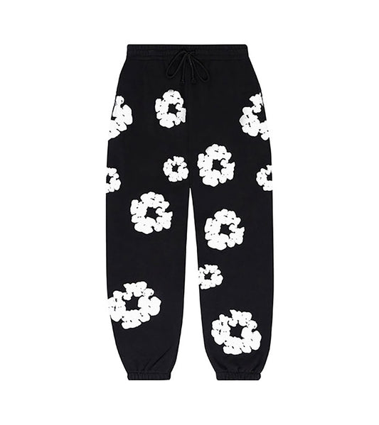 Denim Tears The Cotton Wreath Sweatpants Black